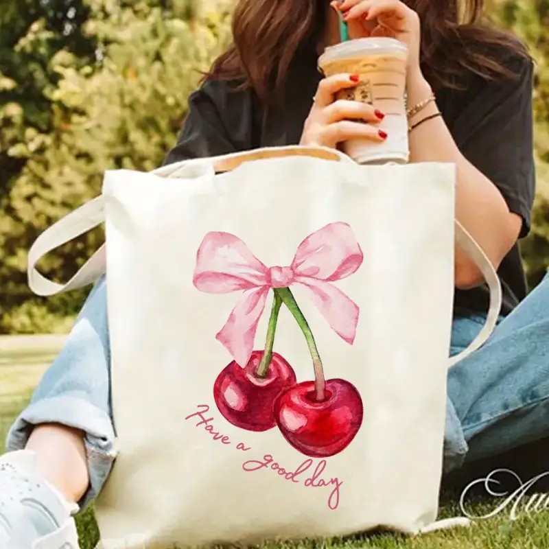 Canvas Tote Designer - Bolso de mano de lona con