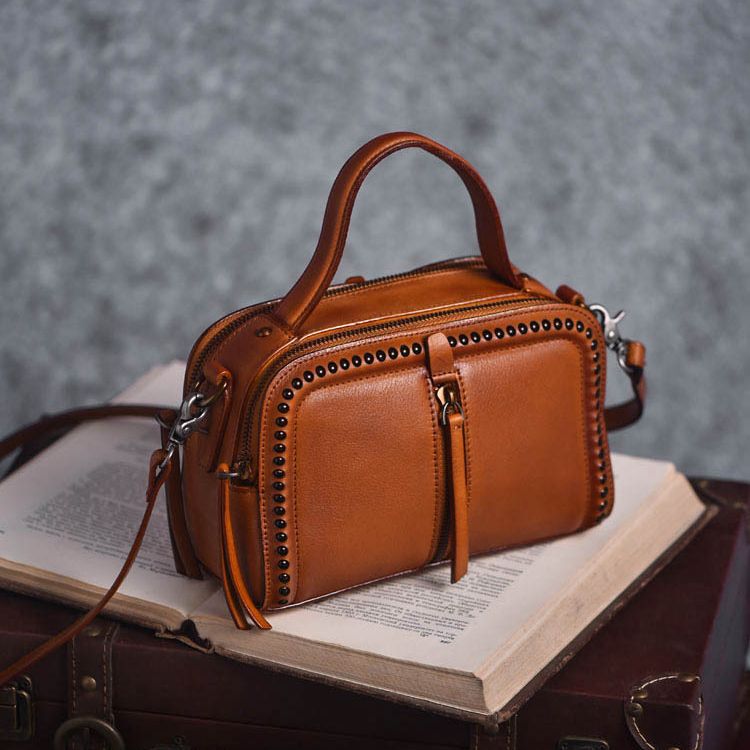 Luxury Bags Hand Painted - Bolso Retro pintado a mano con