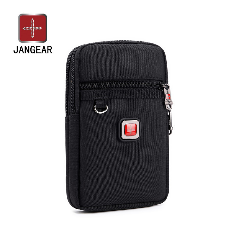 Accordion Wallet Zip - Jangear impermeable Oxford Block móvil cintura