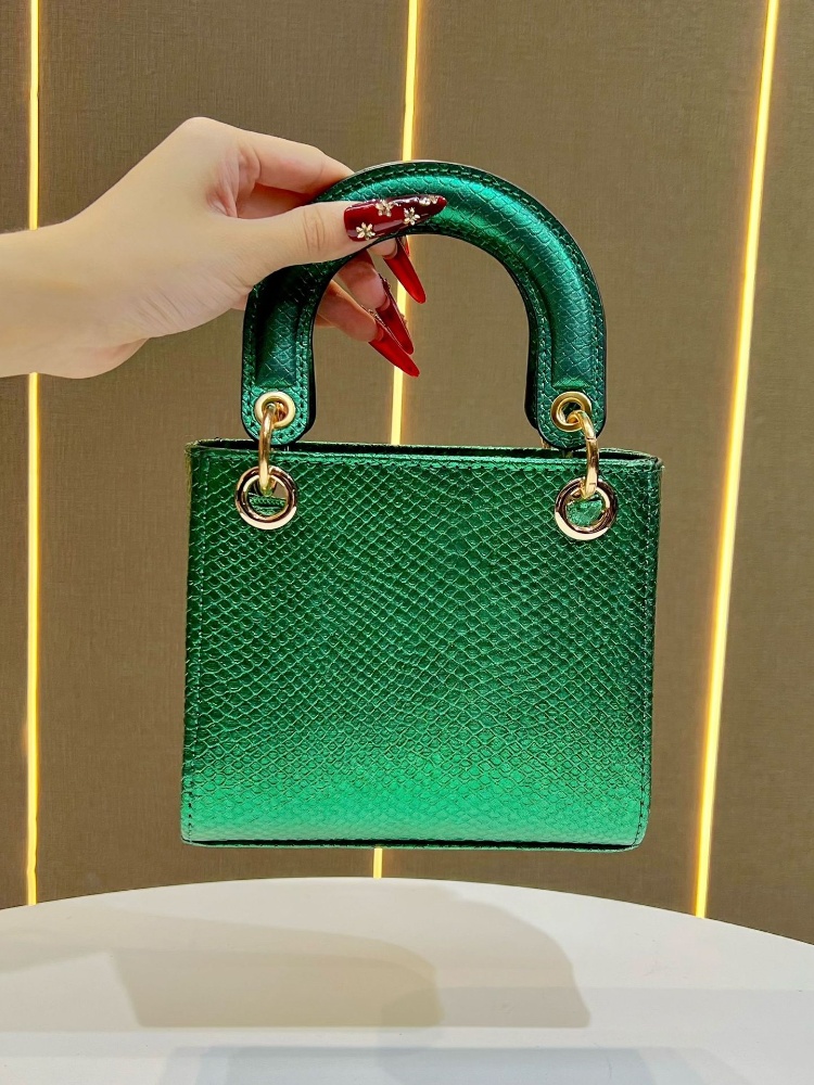 Luxury Bags Lv - Nuevos bolsos de mano cuadrados serpentinos