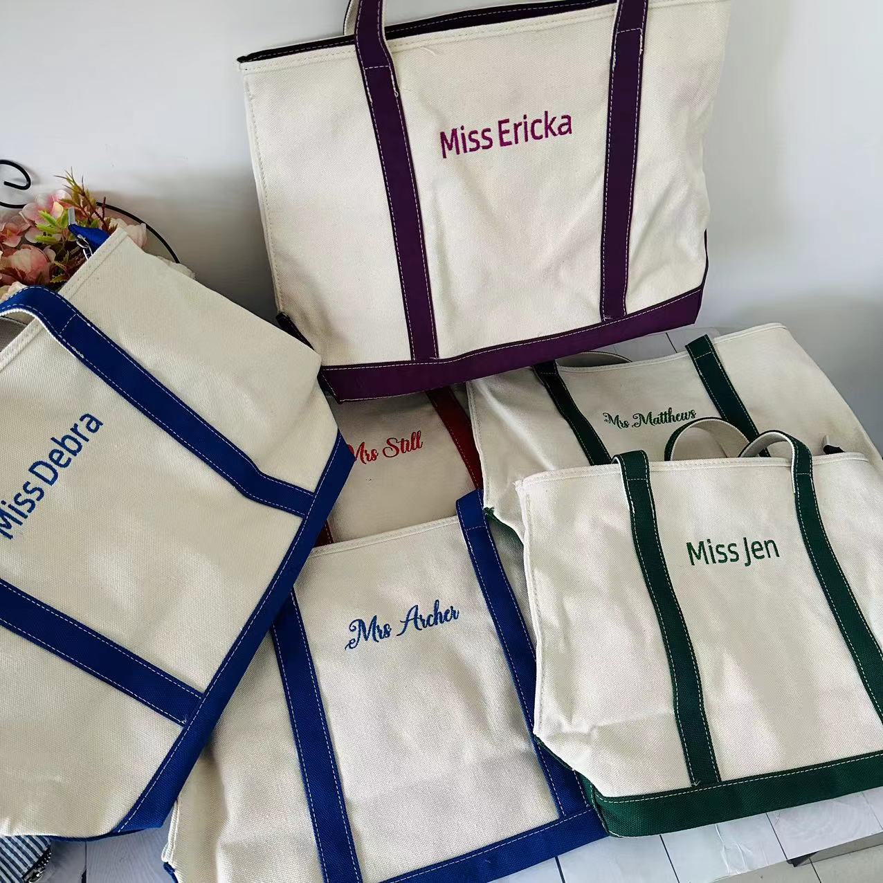 Canvas Tote Designer - Diseñe sus bolsos de mano personalizados,