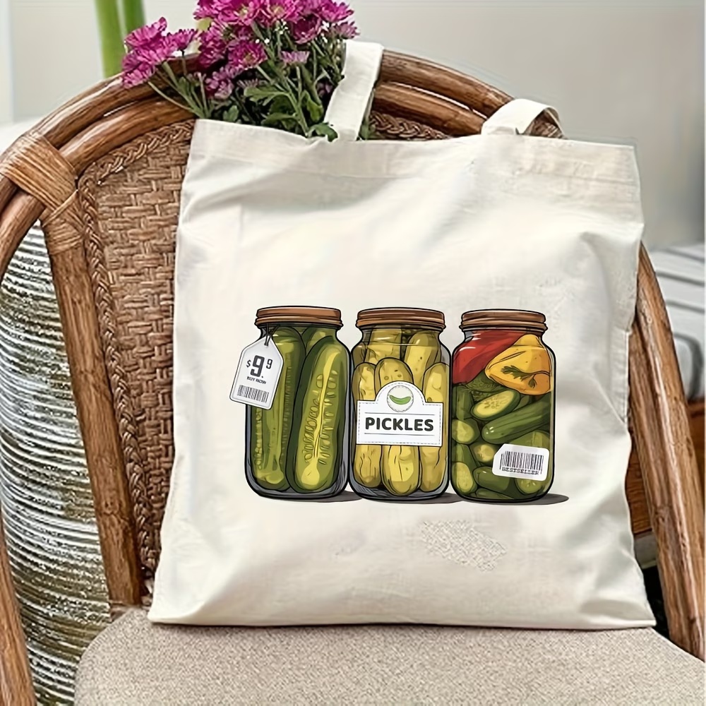 Canvas Tote Designer - 1 bolso de lona duradero de