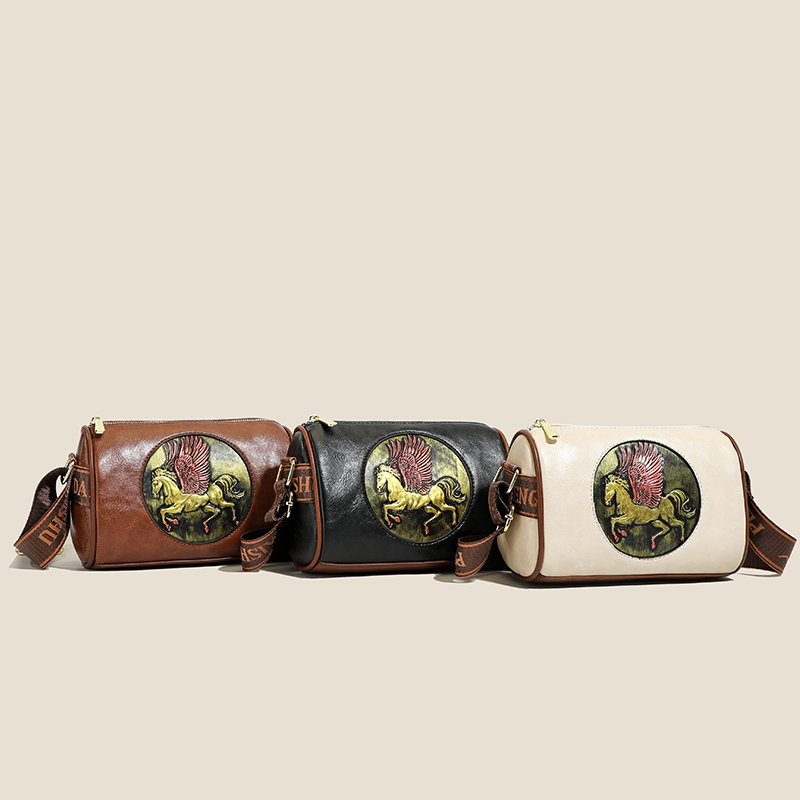 Bolso Bandolera de Cuero Graba - Luxury Bags Hand Painted reseña y precio