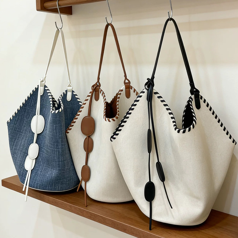 Bolsos de lona de gran tamaño  - Canvas Tote Designer reseña y precio