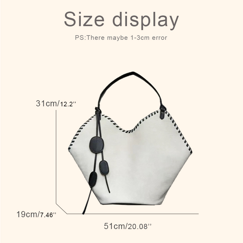 Bolsos de lona de gran tamaño  - Canvas Tote Designer reseña y precio
