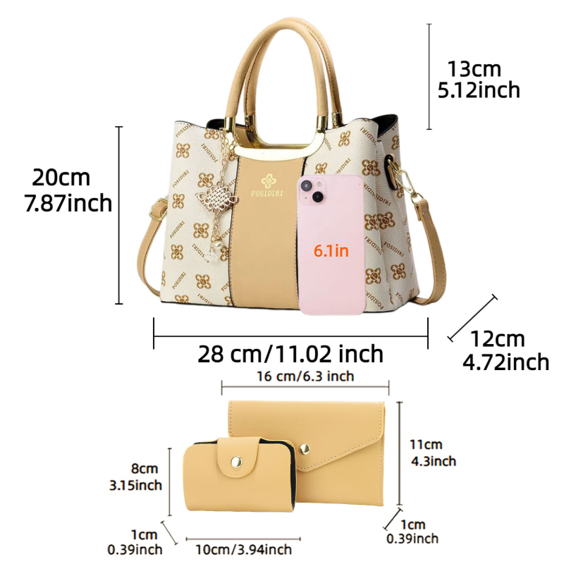 Bolsos de Mano Estampados de L - Luxury Bags In reseña y precio