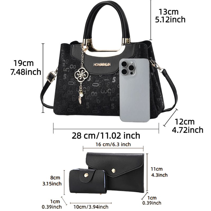 Conjunto de 3 Bolsos de Mano p - Luxury Bags In reseña y precio