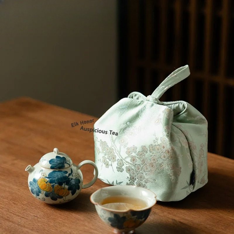 Juego de Té de Viaje con Diseñ - Luxury Bags Hand Painted reseña y precio