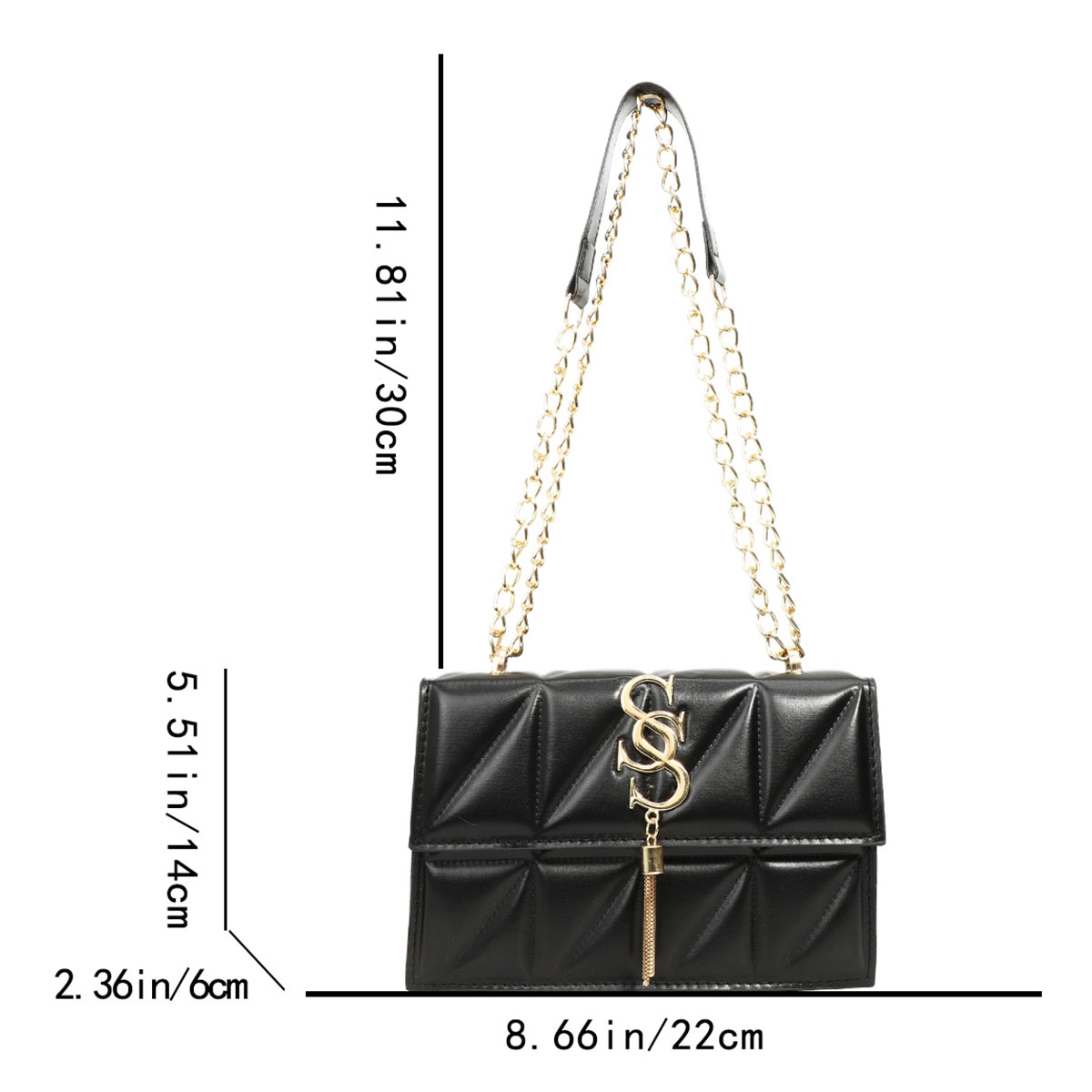 Bolso Cuadrado Pequeño Acolcha - Luxury Bags Lv reseña y precio