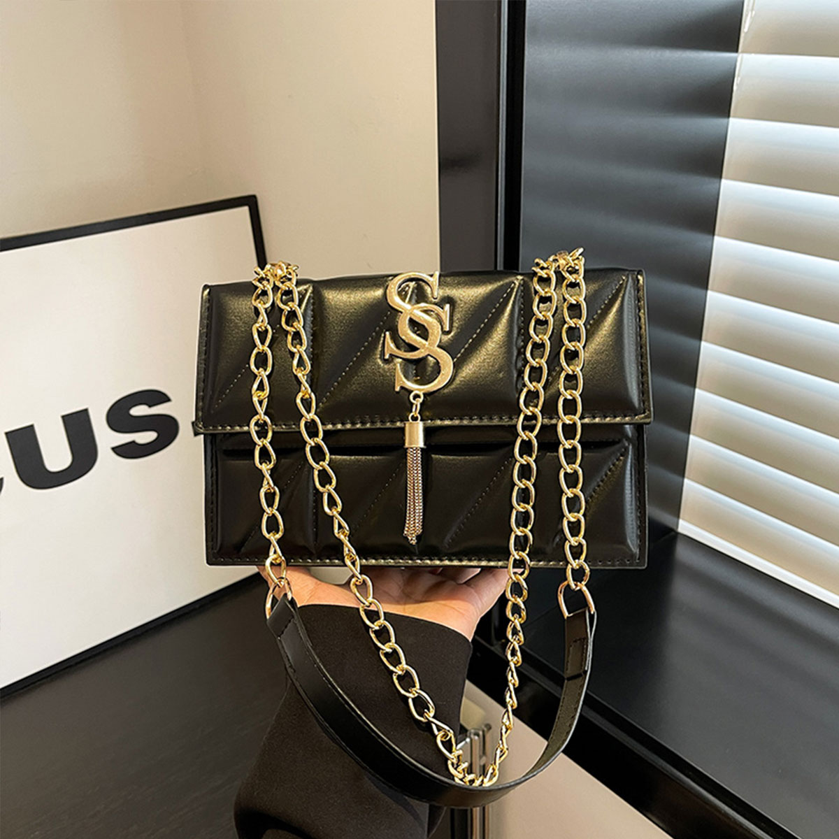 Bolso Cuadrado Pequeño Acolcha - Luxury Bags Lv reseña y precio