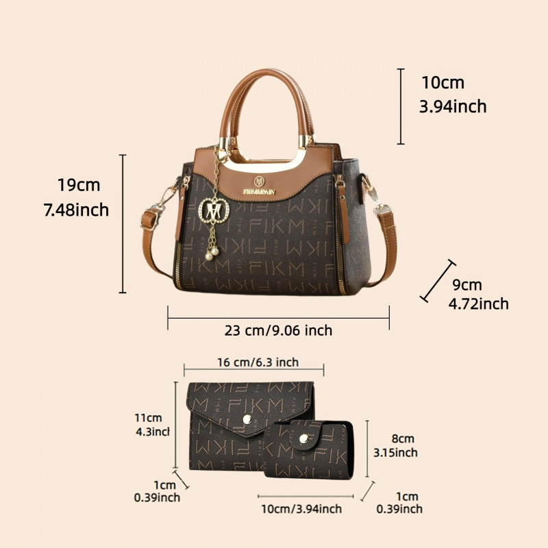 Conjunto de 3 piezas de bolsos - Luxury Bags In reseña y precio