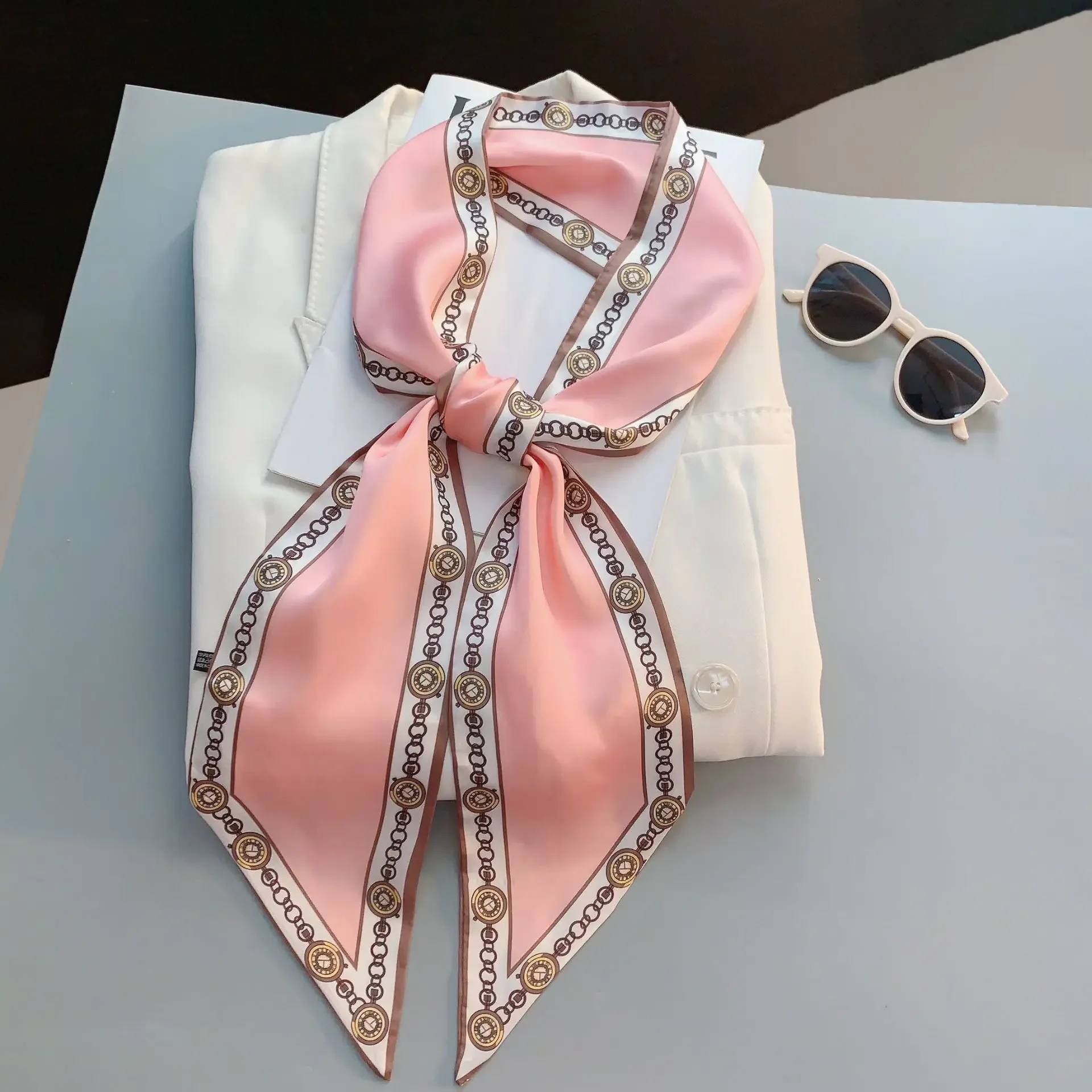 Pañuelo estrecho con diseño es - Luxury Bags Women Brands reseña y precio