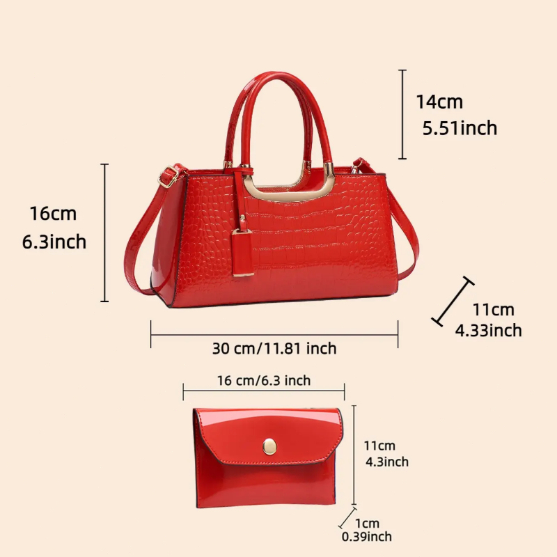 Conjunto de Bolsos de Mano par - Luxury Bags In reseña y precio