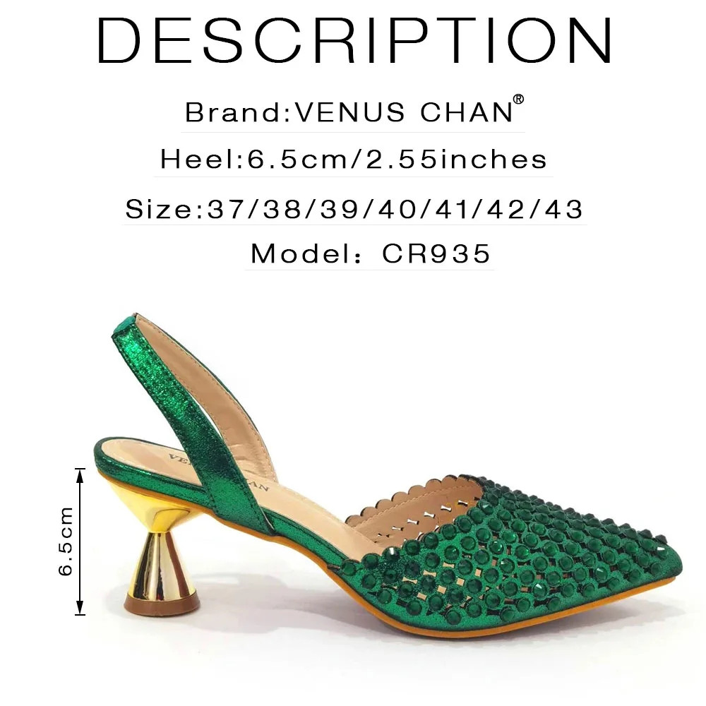 Conjunto de Zapatos de Tacón M - Luxury Bags Green reseña y precio