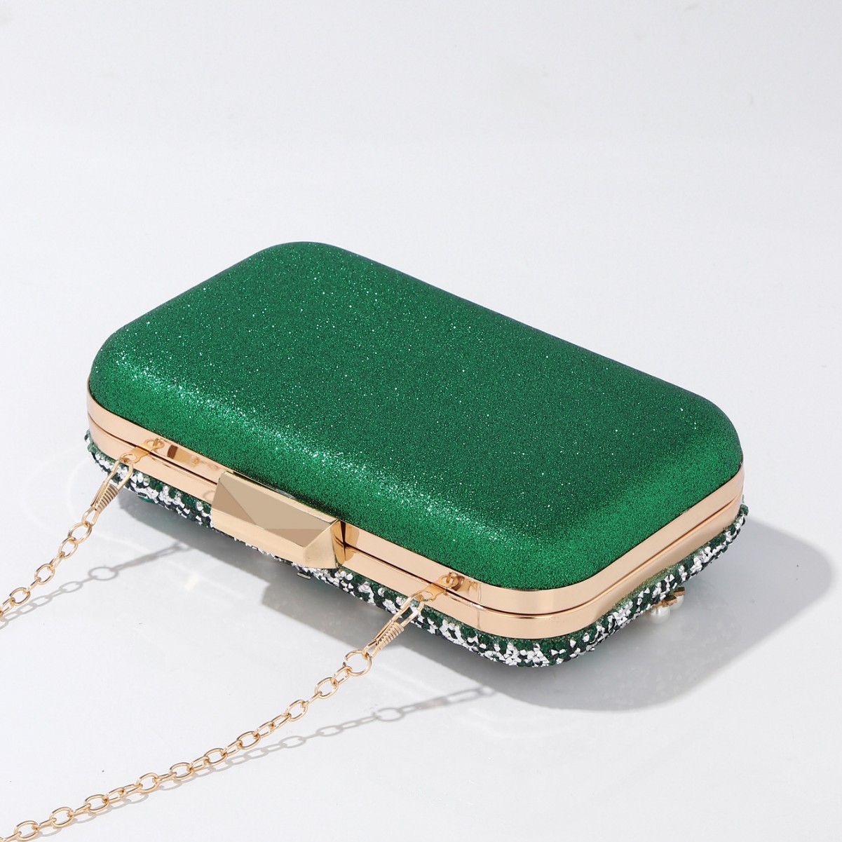 Bolso de mano de noche verde a - Luxury Bags Green reseña y precio
