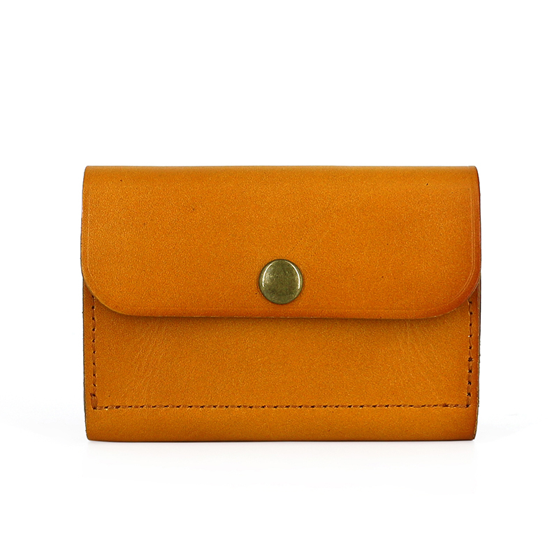Mini riñonera de cuero genuino - Accordion Wallet Zip reseña y precio