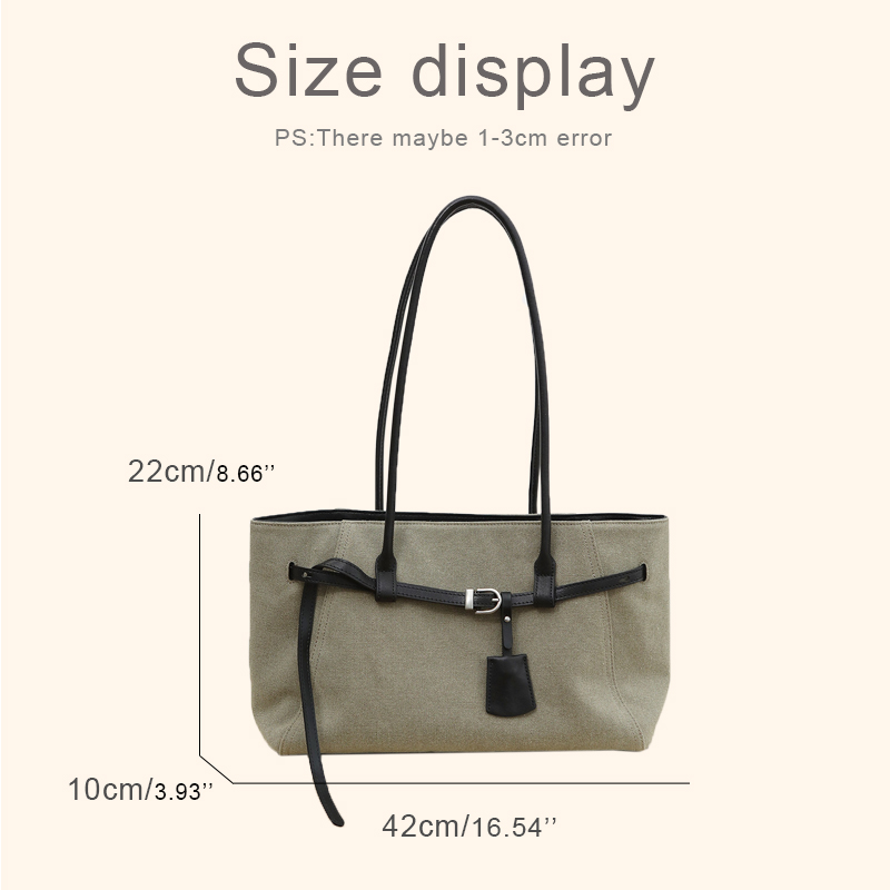 Bolsos de mano coreanos casual - Canvas Tote Designer reseña y precio