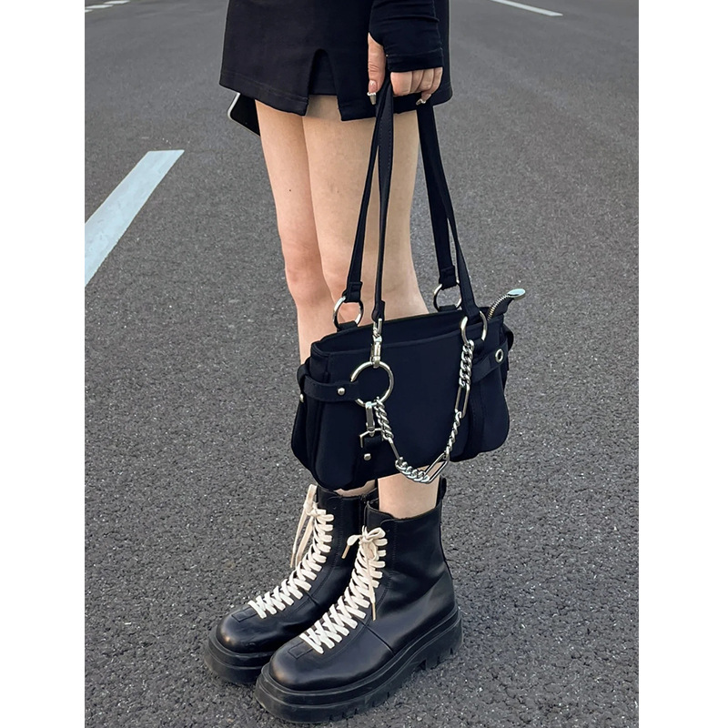 Bolso de Hombro Cuadrado Y2K p - Canvas Tote Designer reseña y precio
