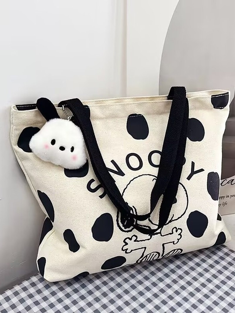 Bolso de Hombro de Lona con Di - Canvas Tote Designer reseña y precio