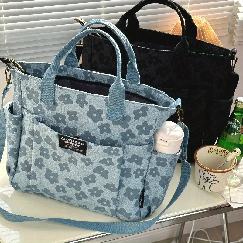 Bolso Tote con Diseño Floral 3 - Canvas Tote Designer reseña y precio