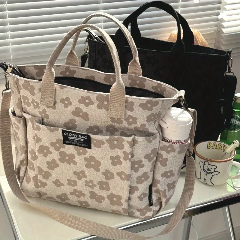 Bolso Tote con Diseño Floral 3 - Canvas Tote Designer reseña y precio