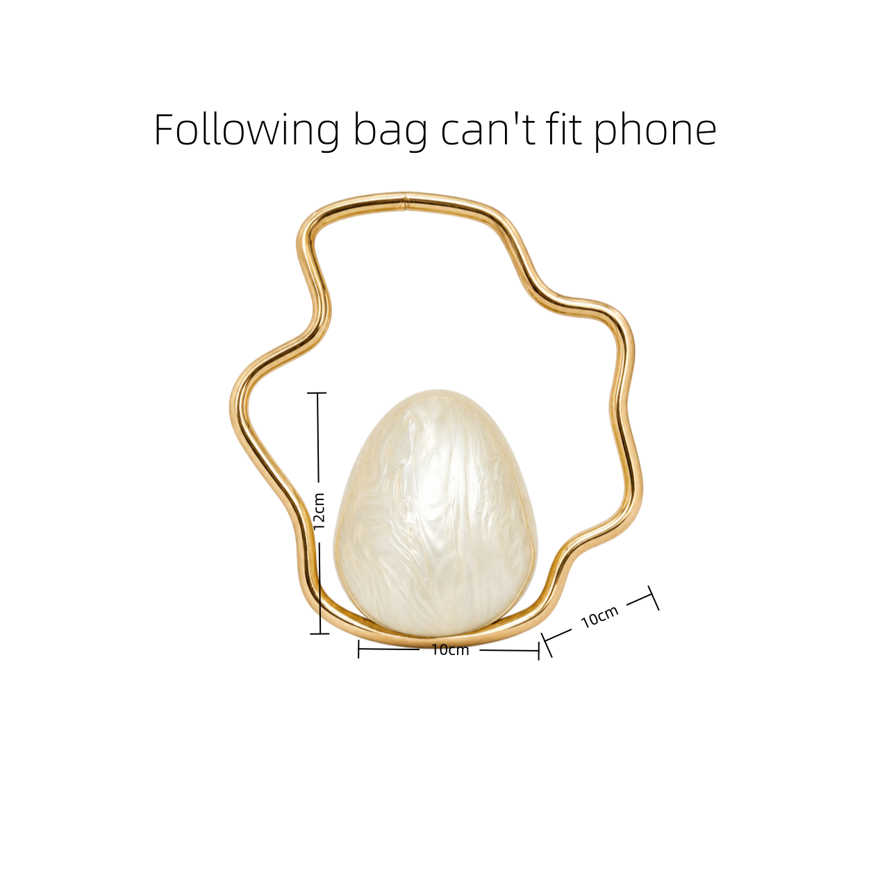 Bolso de mano mini de acrílico - Luxury Bags Online reseña y precio