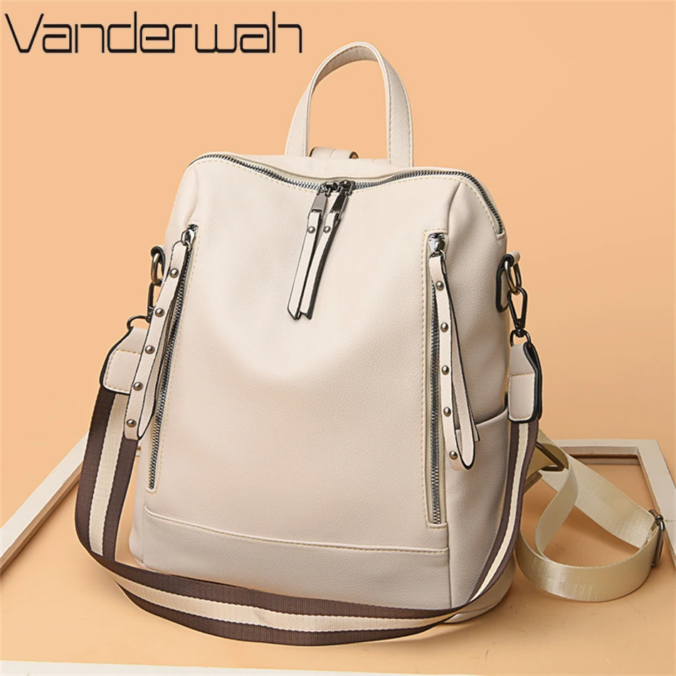 Mochila De cuero suave para es - Luxury Bags Online reseña y precio