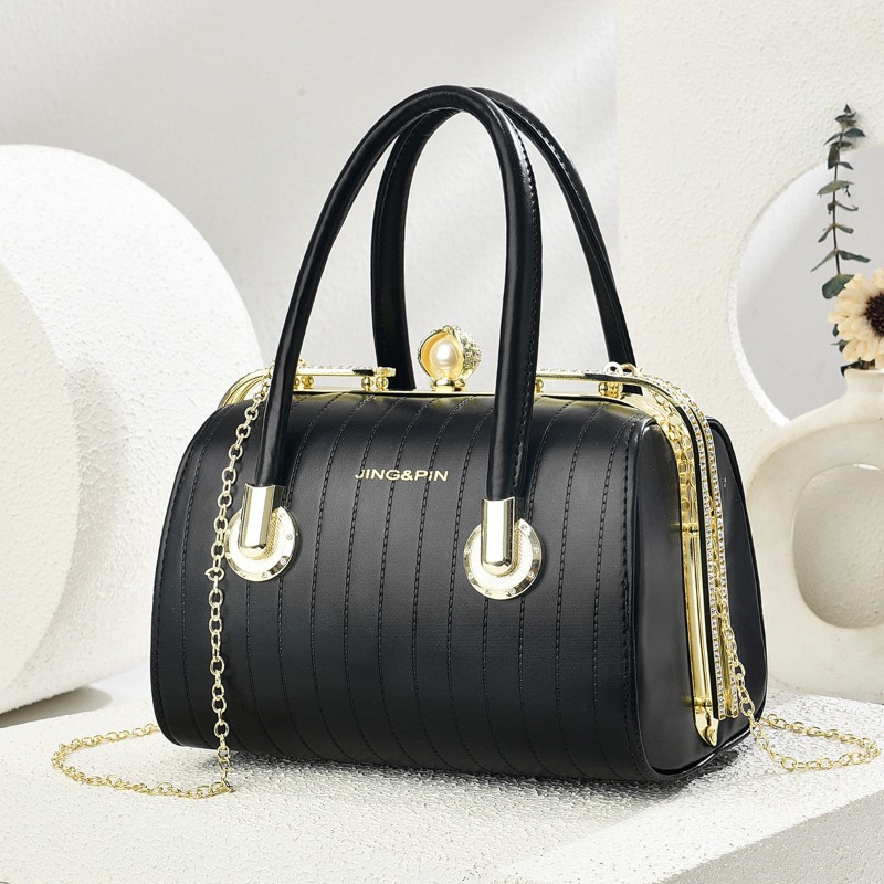 Bolso de mano con cadena y tex - Luxury Bags Lv reseña y precio