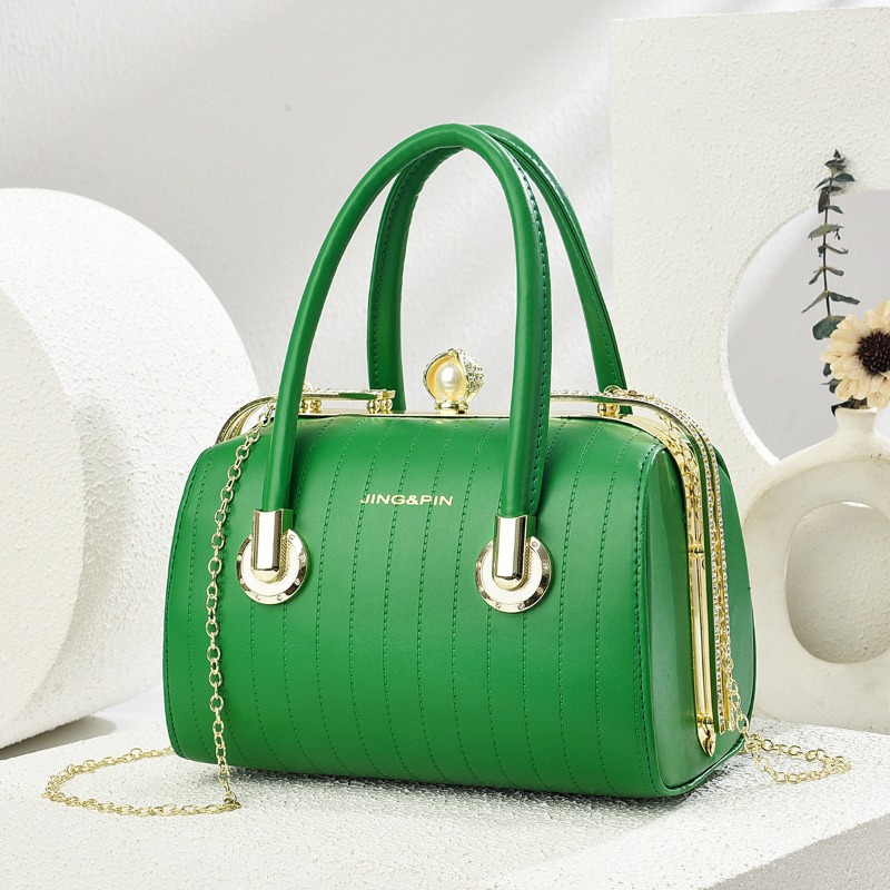 Bolso de mano con cadena y tex - Luxury Bags Lv reseña y precio