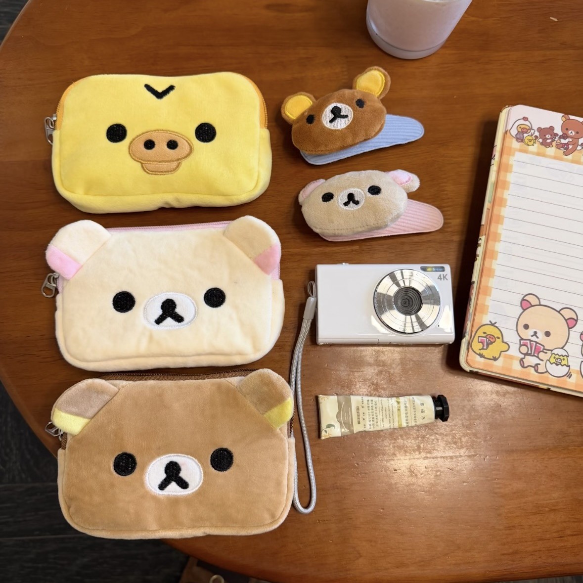 Monedero Kawaii Rilakkumas, Ca - Accordion Wallet Zip reseña y precio