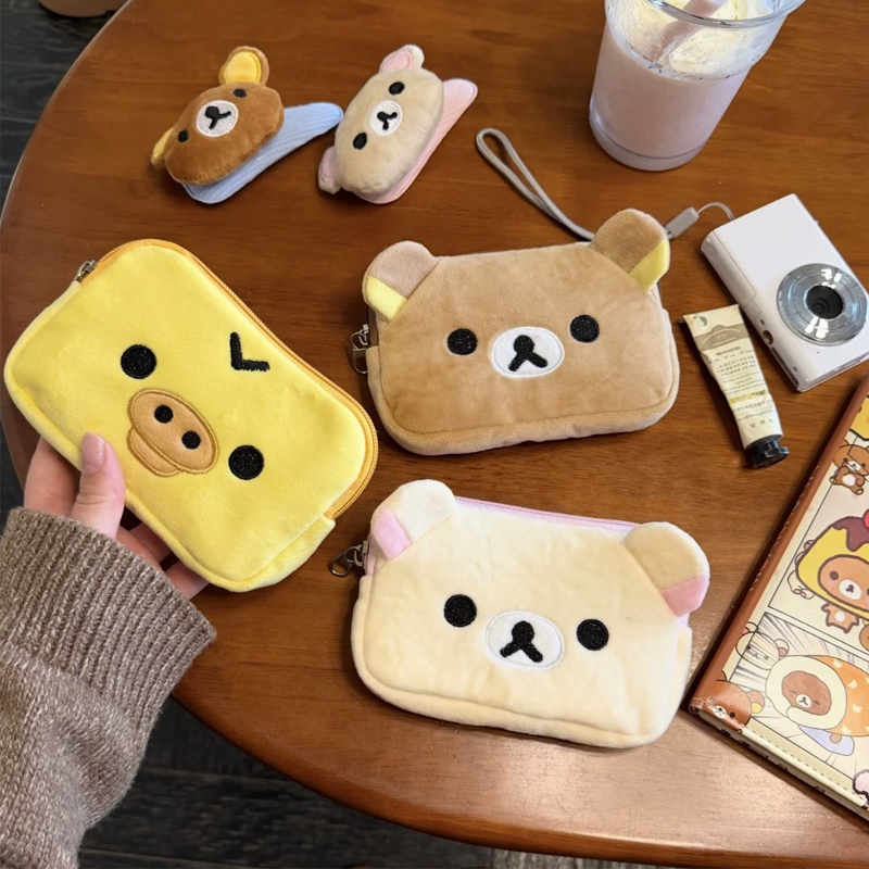 Monedero Kawaii Rilakkumas, Ca - Accordion Wallet Zip reseña y precio