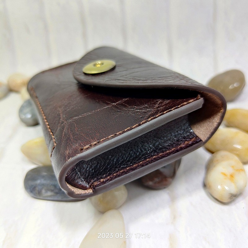 Blongk-Mini riñonera de cuero  - Accordion Wallet Zip reseña y precio