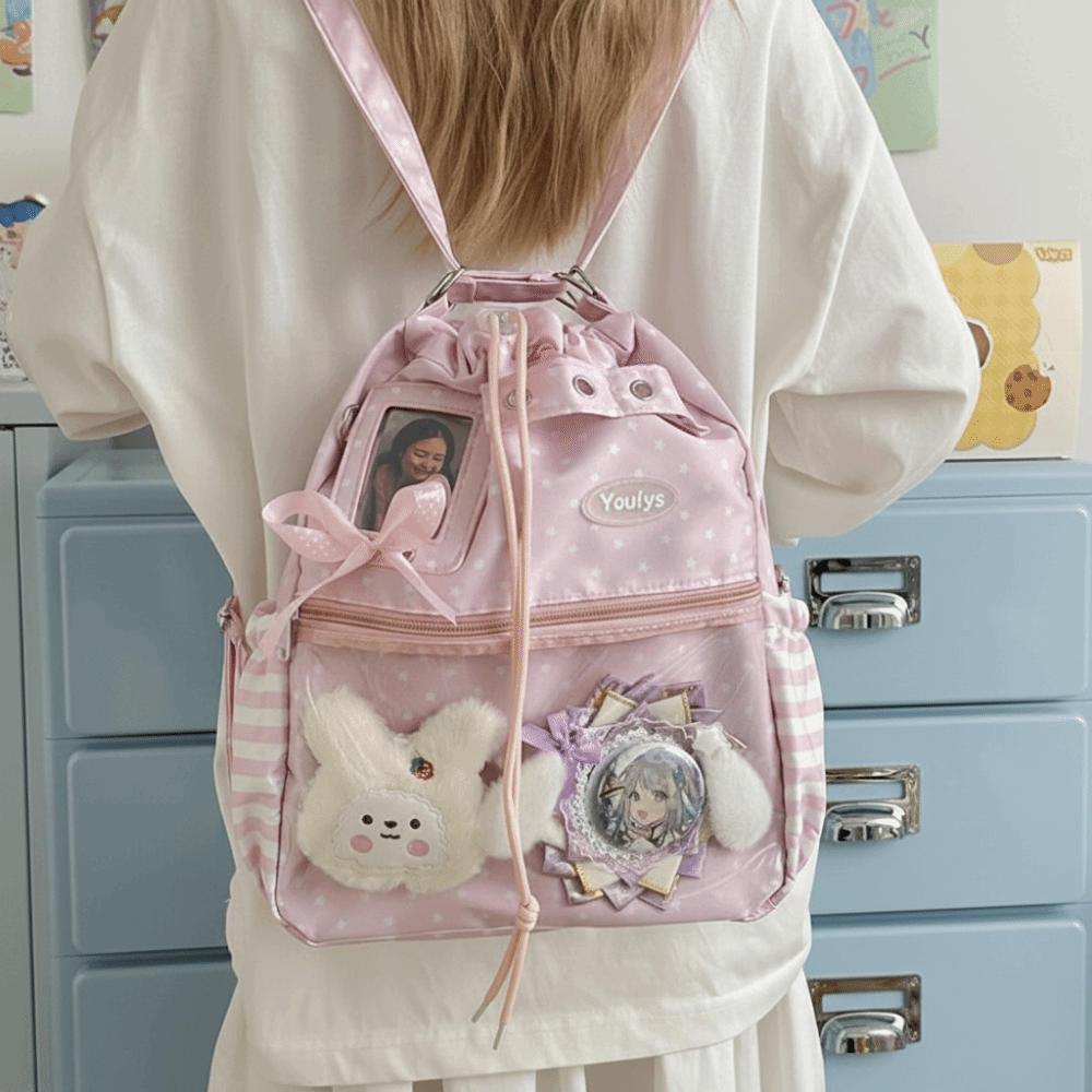 Mochila Ita con estampado de l - Canvas Tote Designer reseña y precio