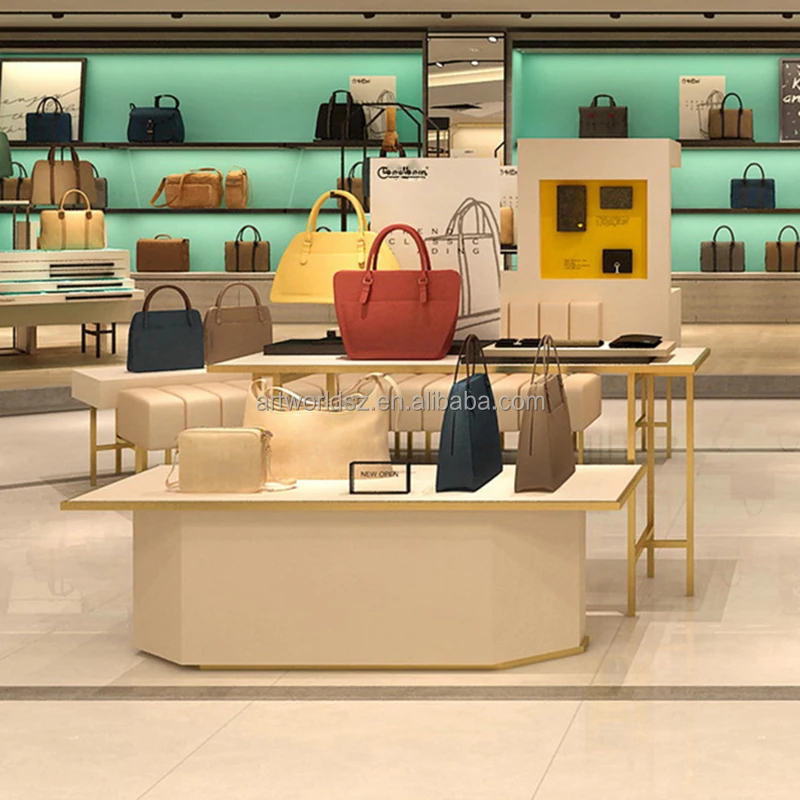 Exhibidores personalizados Art - Luxury Bags In Store reseña y precio