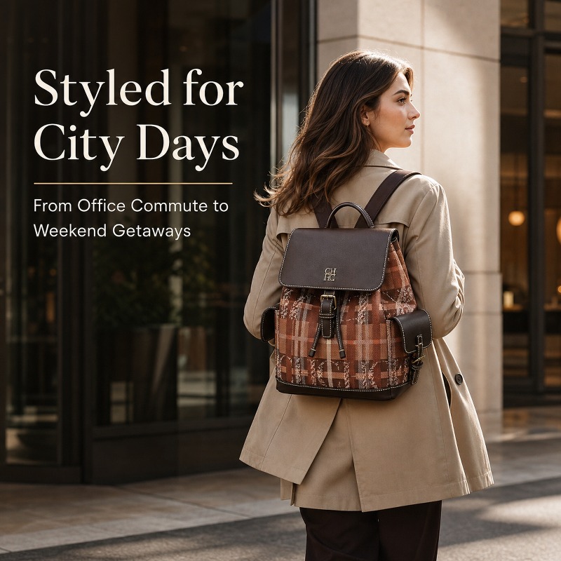 Mochila CHHC de Moda con Bloqu - Luxury Bags In reseña y precio