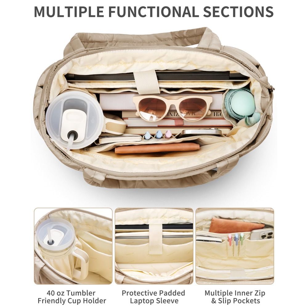 Bolsa de Mano Grande con Bolsi - Accordion Wallet Zip reseña y precio