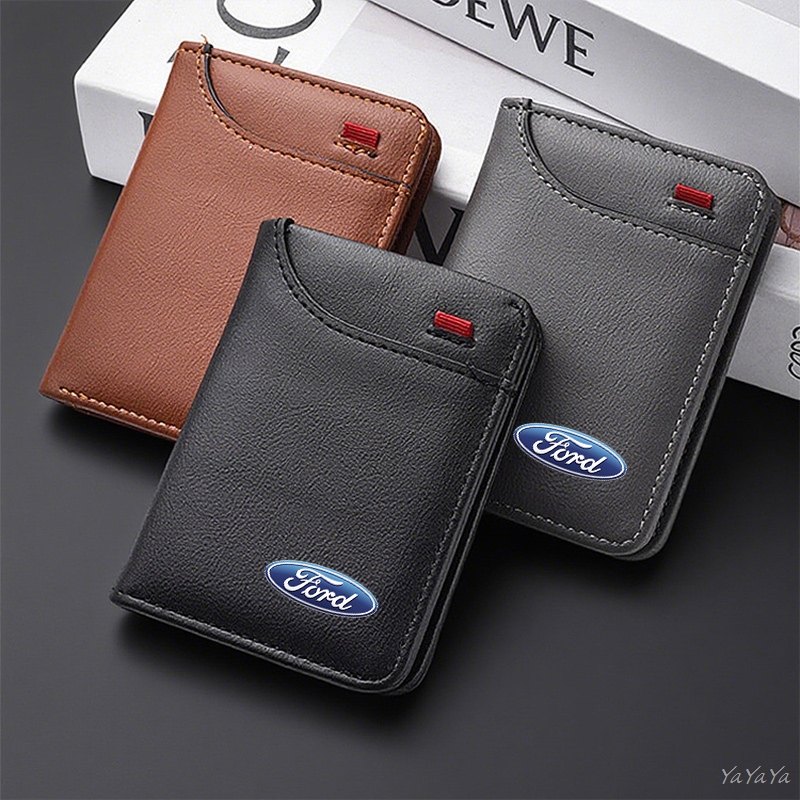 Cartera de cuero para licencia - Accordion Wallet Zip reseña y precio