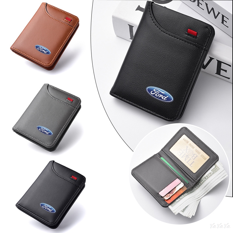 Cartera de cuero para licencia - Accordion Wallet Zip reseña y precio