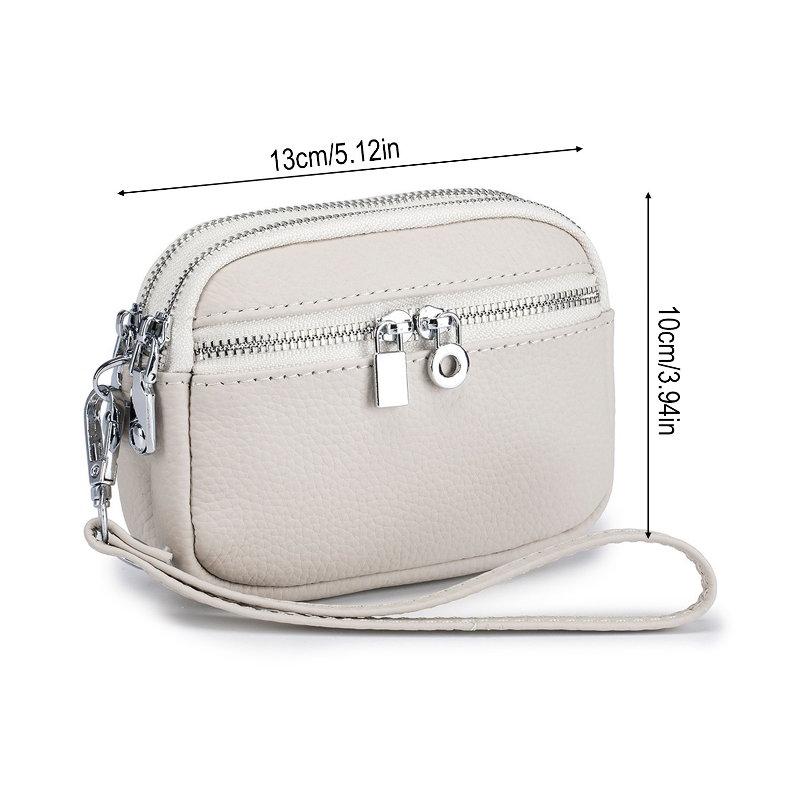 Bolso bandolera pequeño para m - Accordion Wallet Zip reseña y precio