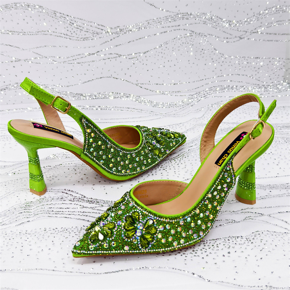 Zapatos de fiesta y bolso de m - Luxury Bags Green reseña y precio
