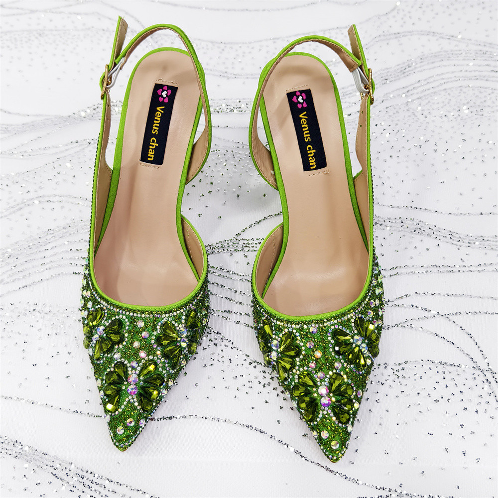Zapatos de fiesta y bolso de m - Luxury Bags Green reseña y precio